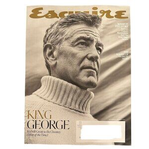 Esquire Magazine October/November 2025 King George Still Great to Be Clooney
